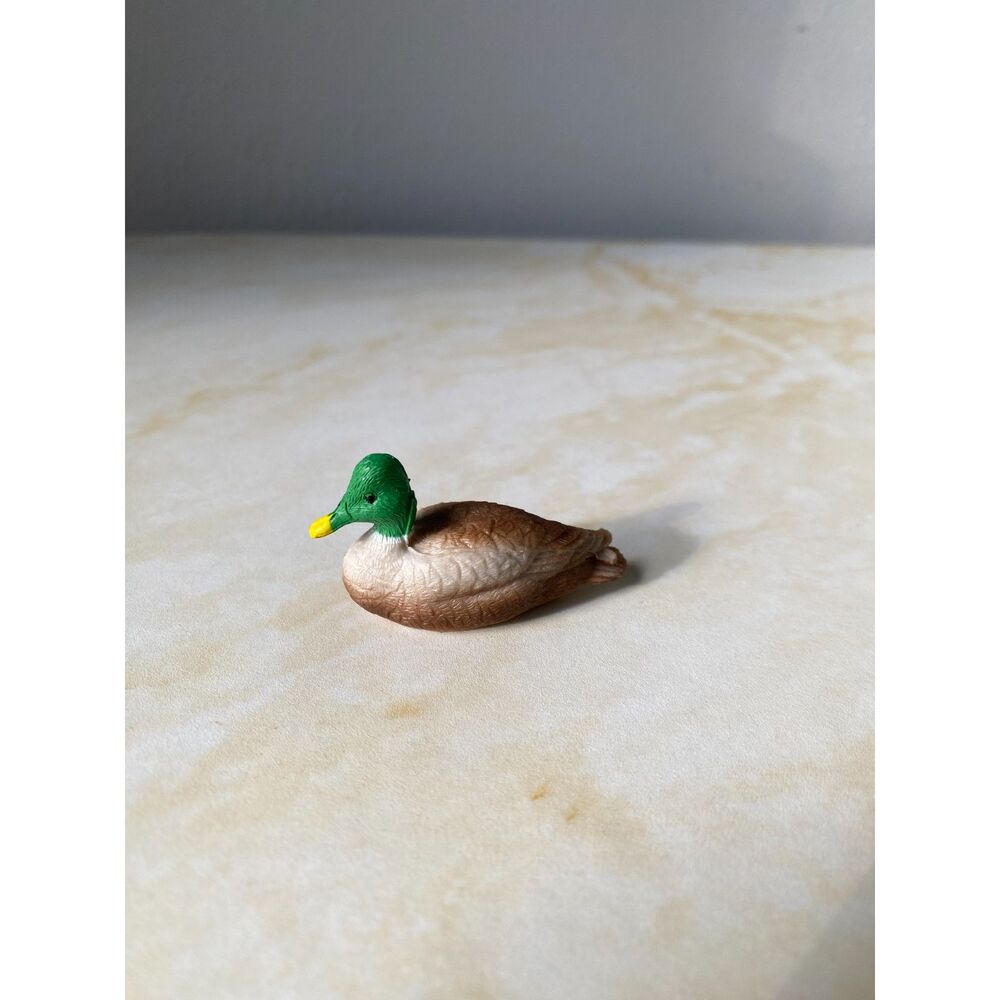 MALLARD DUCK Farm Bird Animal Figure Barnyard Figurine